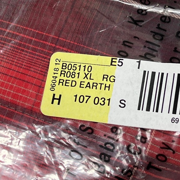 High Noon Western Shirt Mens X Large S/S Red Plaid Pearl Snaps NIP - Picture 5 of 7